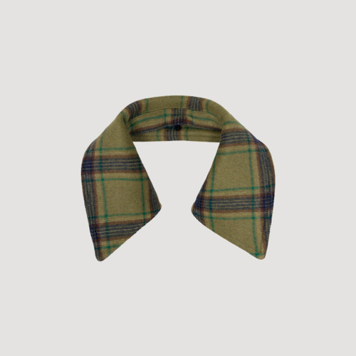 Plaid Detachable Collar