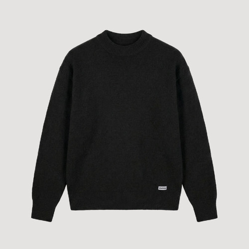 The Harbor Knit Sweater- Black