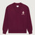EE Classic V Neck Sweater - Burgundy 