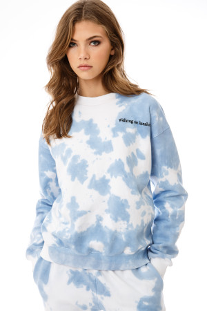 Cloud / Sky Crewneck- Walking on Sunshine - EllandEmm