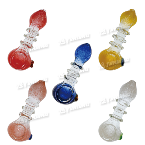 Glass Hand Pipe Double Glass 4.5inch - NC162