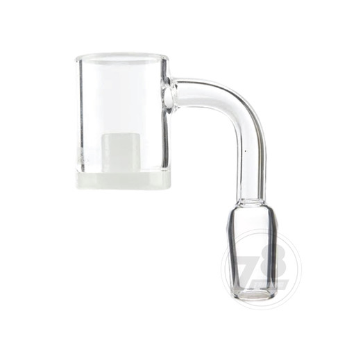 Quartz Banger Top Flat Core Reacter 90° Male 14mm