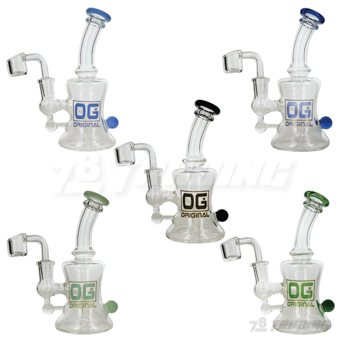OG Original Glass Dab Rig with Banger - OG375