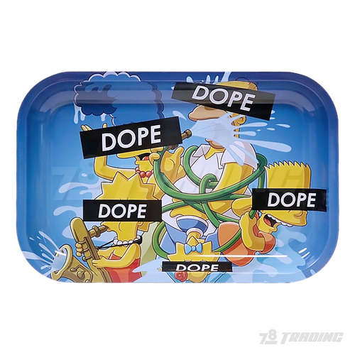 Metal Rolling Tray 11inches x 7inches - #J