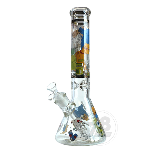 Non Brand MG005 Comic Decal Beaker - B