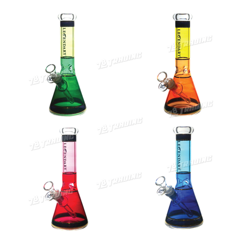 Legendary Glass LG173 Multi Color Beaker 10inch - 4Colors