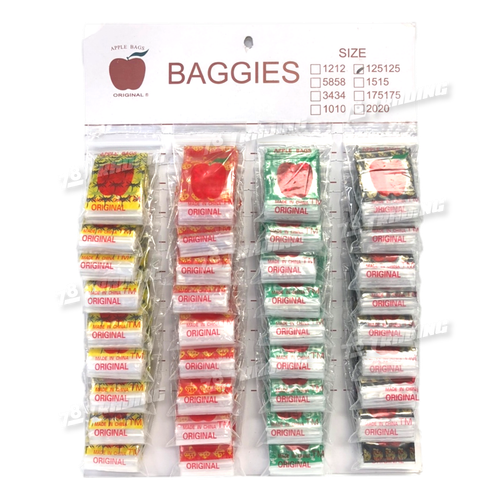 Hangable Display Assorted Design Baggies 125125 Size - 576 Sheets