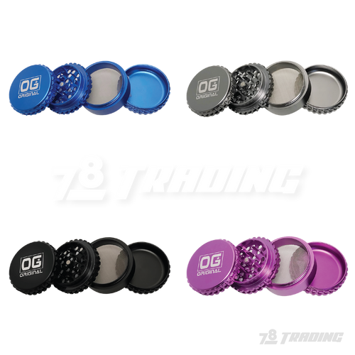 OG Original Aluminum Grinder 63mm 4layers - PH9041