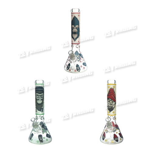 Unbrand Kingkong Decal Glass 14inch Glow In The Dark MB363 - 3Colors