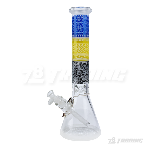 CHEECH Glass 15” BLASTER PATTERN BEAKER - CHE163