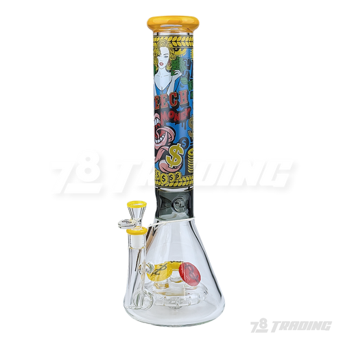 CHEECH Glass 15inches CASH-OUT BEAKER - CHE376