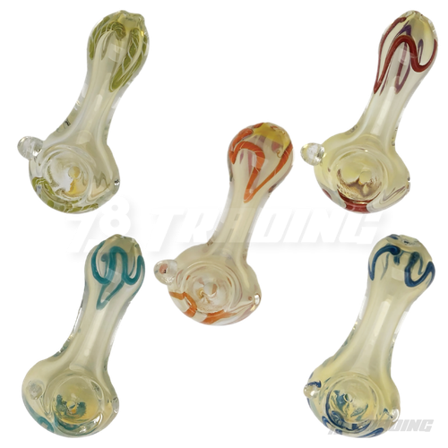 Glass Hand Pipe Double Glass 2.5" - GP1626