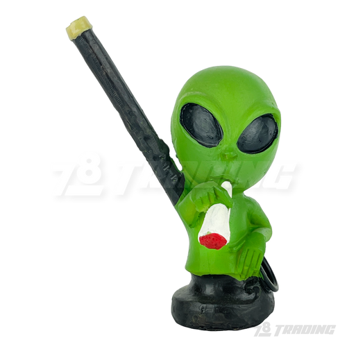 Resin Pipe - Green Alien