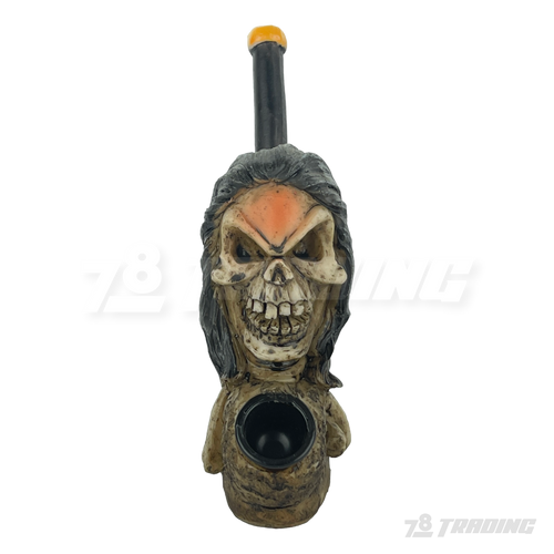 Resin Pipe - Skull
