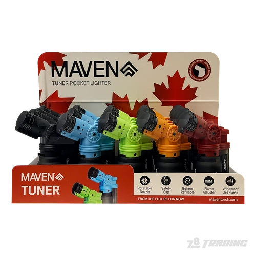 Maven Tuner Pocket Lighter - 20ct / Display