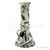 5.5" Designed Mini Soft Glass Beaker Bong - BLMIN03