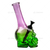 D&K Glass Skull Shape Base Glass Pipe with Gift Box Package - DK135