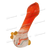 Glass Hand Pipe Double Glass 4.5inch - NC164
