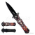 Design Handle Black Blade 8" Knife - KS1204