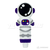 Astronaut Silicone Hand Pipe 4.3" - SHP371