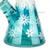Snowflake Color Beaker WF65 14inches