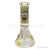 OG Original Glass Glow In The Dark 8" Mini Beaker OG002 - YELLOW