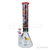 CHEECH Glass 15inches DICE-THEMED VIBRANT CASINO BEAKER - CHE375