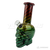 Skull Shape 5.5" Designed Mini Soft Glass Bong - BLMIN05-7