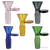 Color Glass Bowl with Round Handle
