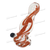 Glass Hand Pipe AP571 Double Glass 3.5inch