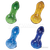 Glass Hand Pipe Double Glass 2.5" - GP1625