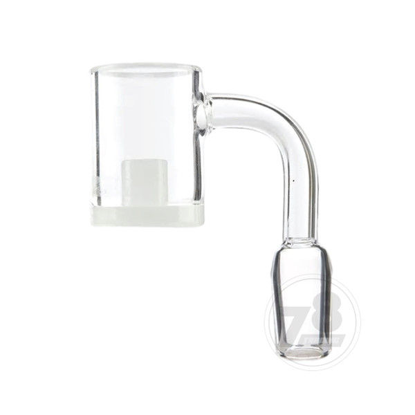 Quartz Banger Top Flat Core Reacter 90° Male 14mm