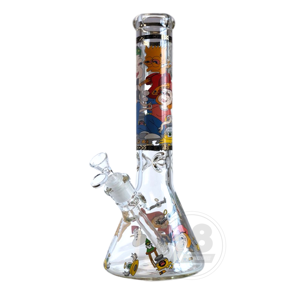 Non Brand MG005 Comic Decal Beaker - C