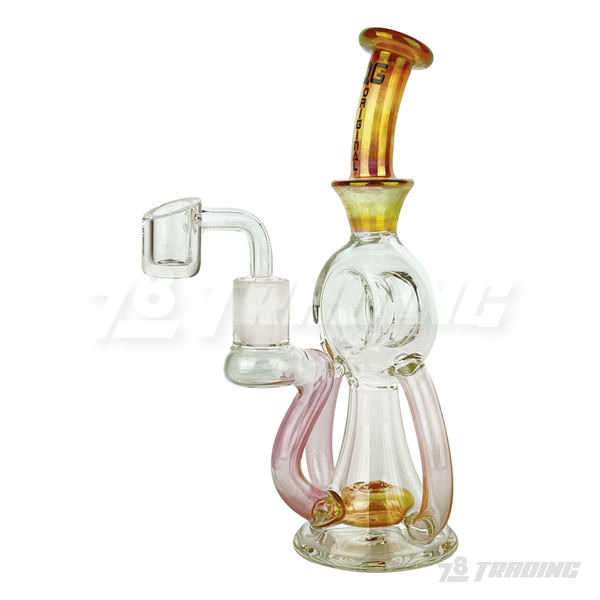 OG Original Glass 8inches Metallic Chrome Rig - OG600