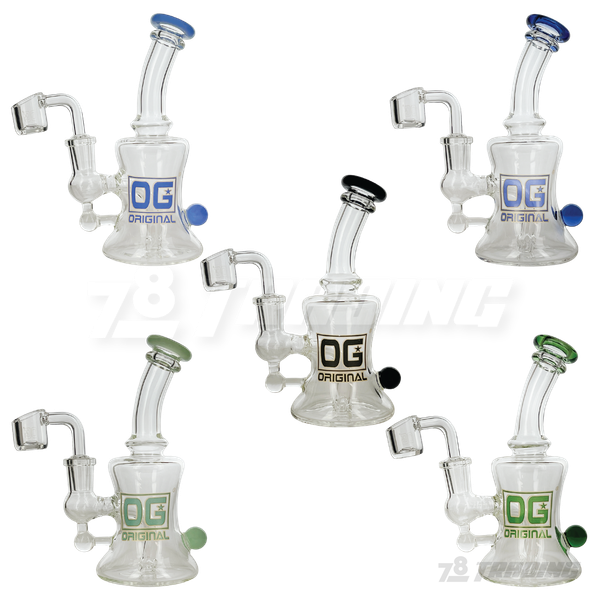 OG Original Glass Dab Rig with Banger - OG375
