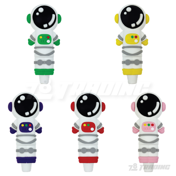 Astronaut Silicone Hand Pipe 4.3" - SHP371