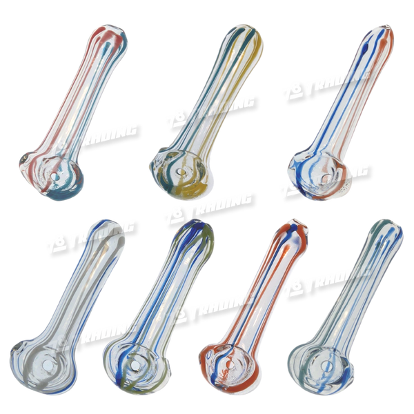 Glass Hand Pipe Single Glass 2.5"