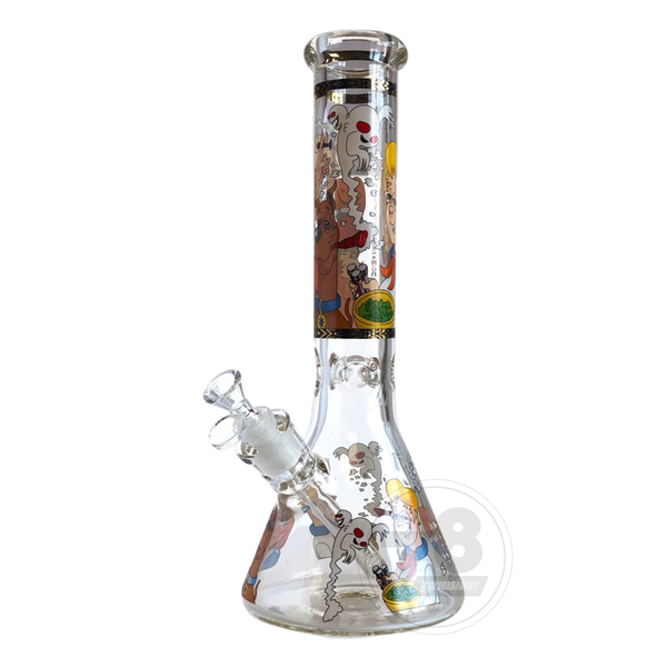 Non Brand MG005 Comic Decal Beaker - D