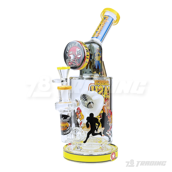 CHEECH Glass 12inches SMOKEY BREAKAWAY BLAZE WATERPIPE - CHE362