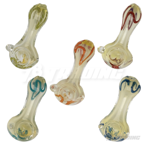 Glass Hand Pipe Double Glass 2.5" - GP1626