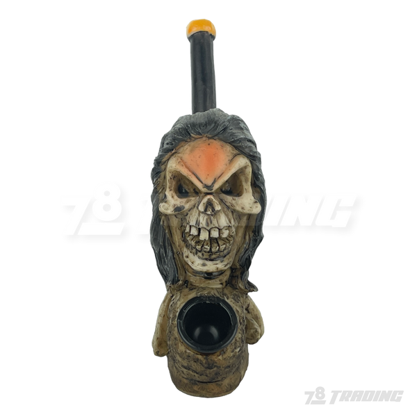Resin Pipe - Skull