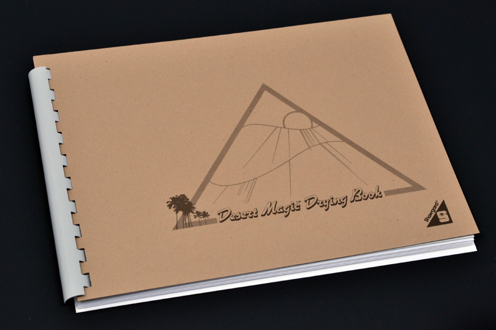 S1120 Desert Magic Stamp Drying Book, 8 1/2 x 5 3/4 Mystic Stamp