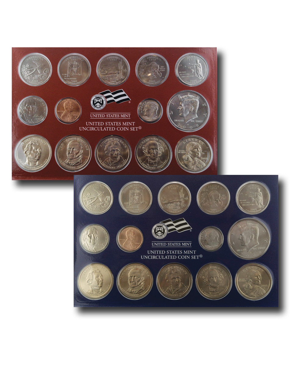 CN2008M - 2008 United States Mint Set, Denver & Philadelphia Mint