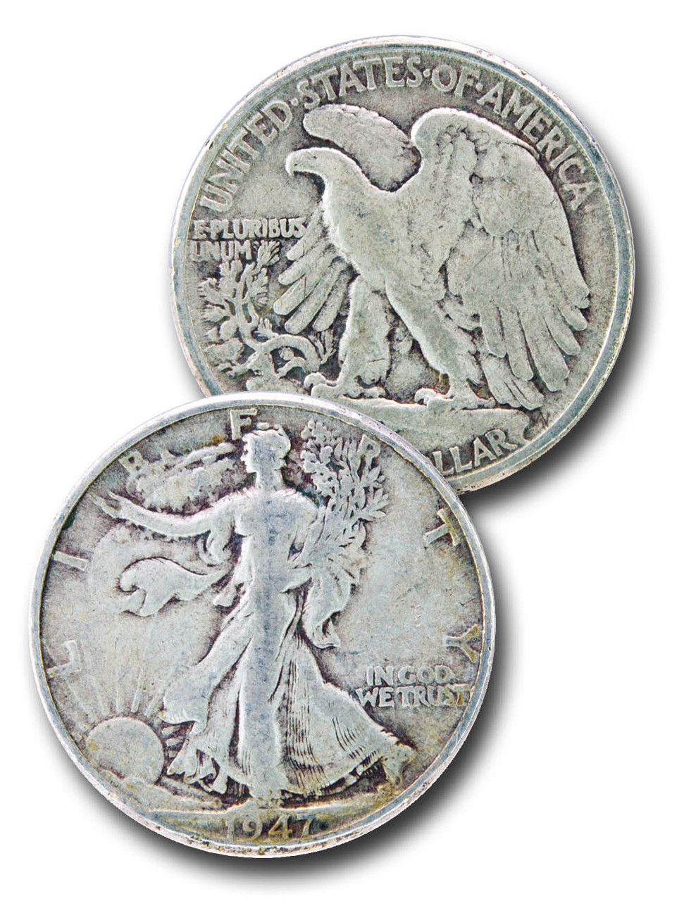 CH-947D - 1947-D Walking Liberty Half Dollar - Mystic Stamp Company