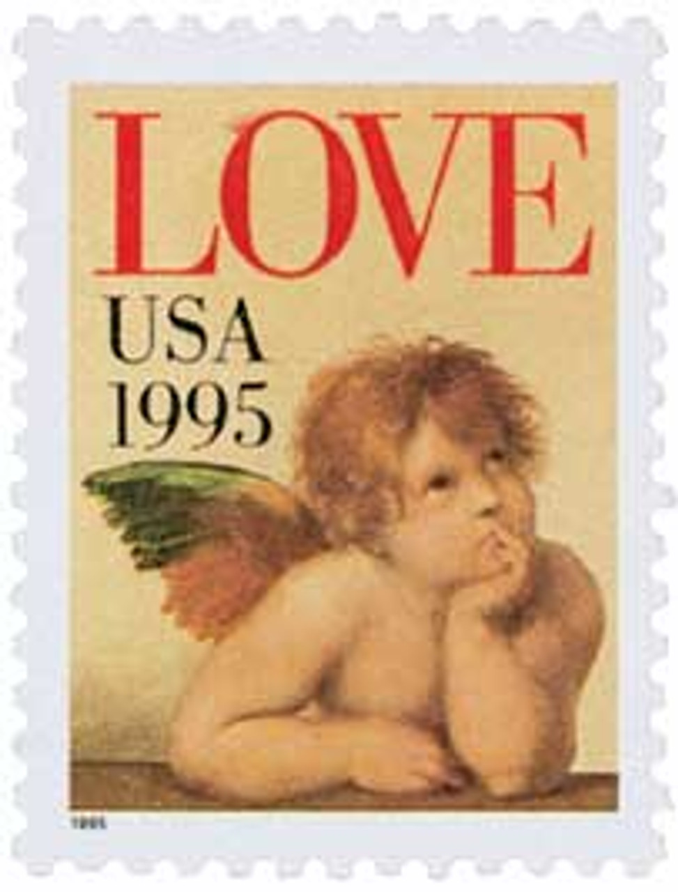 60c Abstract Love Stamps .. Vintage Unused US Postage Stamps