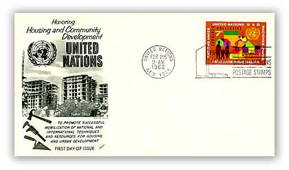 8A101 - 1962 7c Housing - Mystic Stamp Company