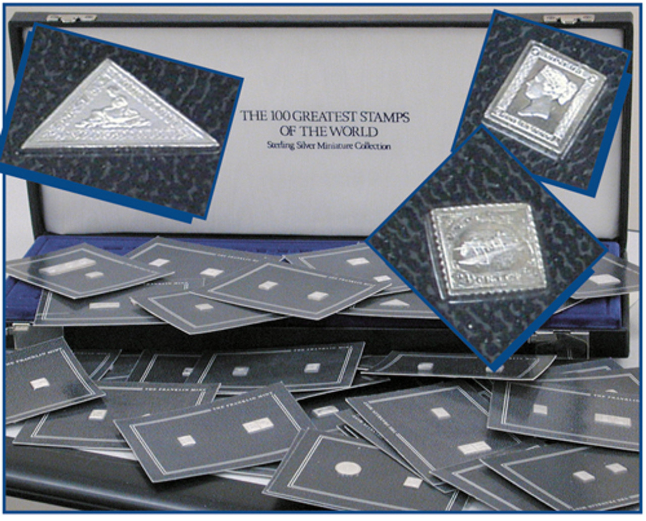 MA1388 - 100 Mini Stamps in Sterling Silver - Only 1 Available
