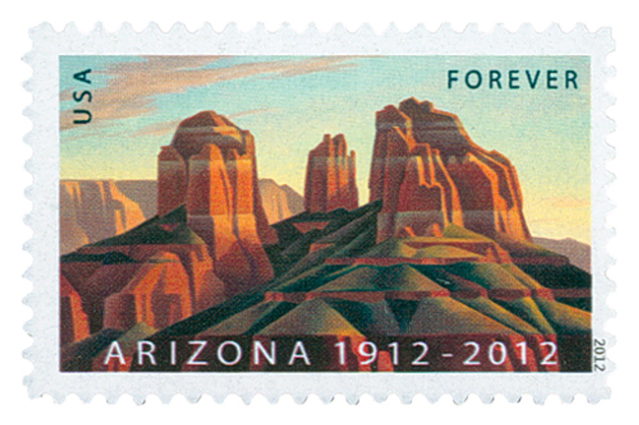 4782-85 - 2013 First-Class Forever Stamp - A Flag for All Seasons (Sennett  Security Products, booklet) - Mystic Stamp Company