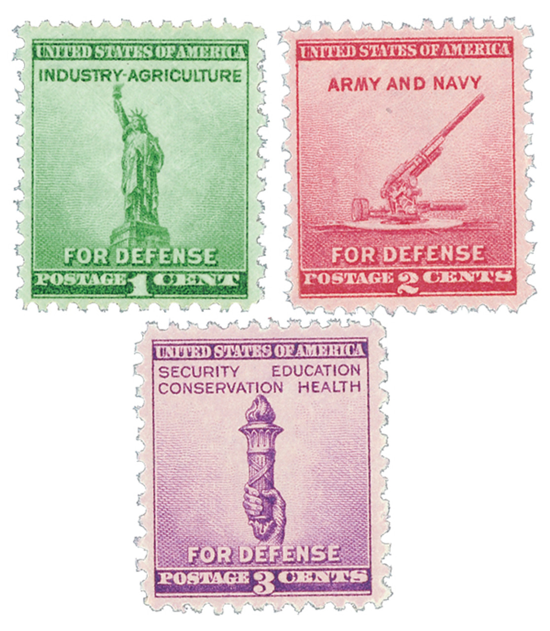 Adolf Hitler Post Stamps - full series+