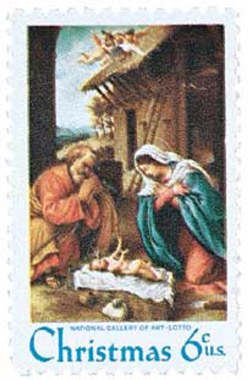 Christmas Star (round) Unmounted Rubber Stamp - Religious Nativity  Bethlehem #26